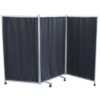 Screen Three Fold With Curtains EA