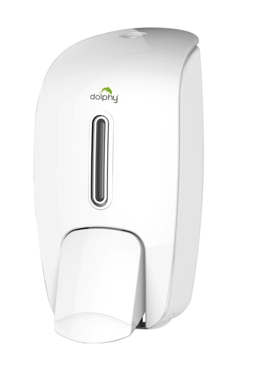 Dolphy Plaza Manual Soap-Sanitiser Dispenser 800mL - Black or White