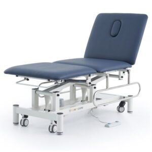 Three Section Medical Treatment Couch With Side Rails - Pacific Medical - Image 2