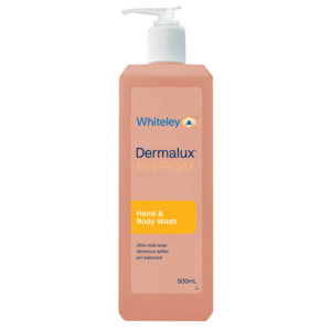 Dermalux 500ML Hand And Body Wash With Pump Ea