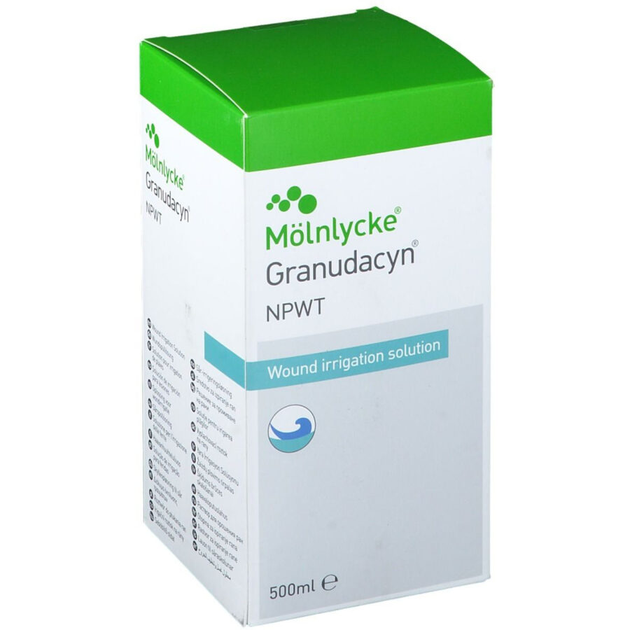 Granudacyn Wound Irrigation Solution 500ml