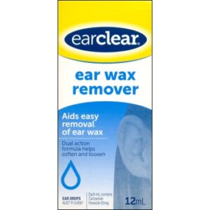 Ear Clear Wax Removal 12ml Ea