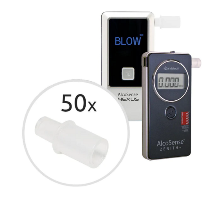 Mouthpieces for AlcoSense Breathalysers (50/pack) - Image 2