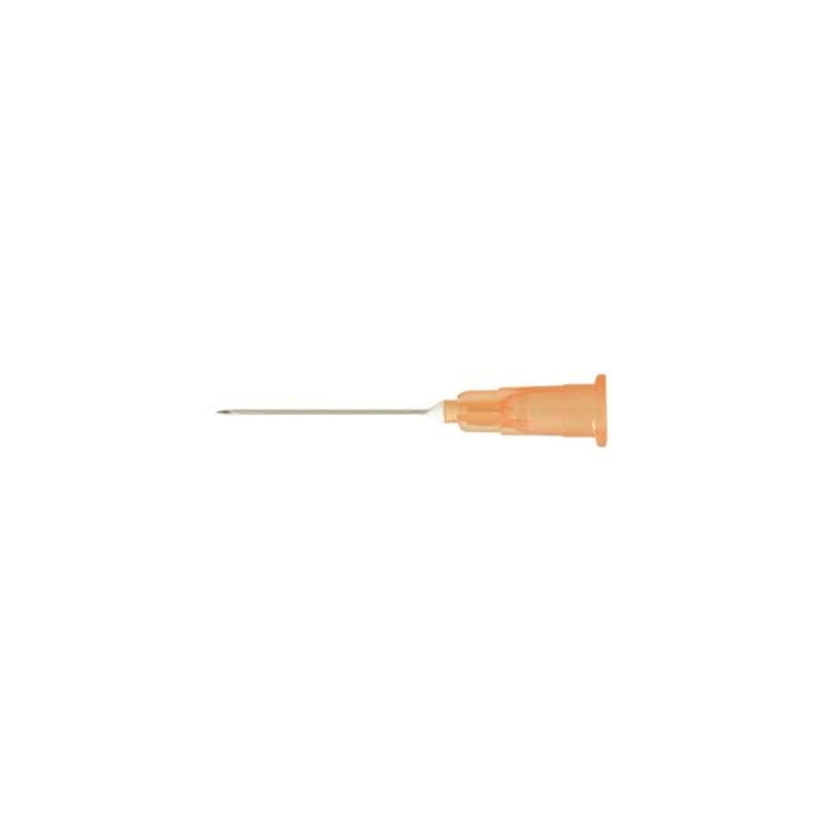 Agani Hypodermic Needles 25G X 25mm Orange BOX/100 - Image 2