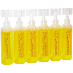 Chlorhexidine 0.015% Cetrimide 0.15% 30ml Ampoules Yellow - BOX/30