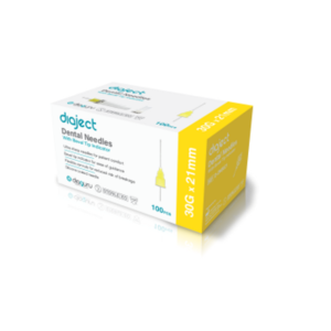 Dental Needle 30G X 21mm Box/100