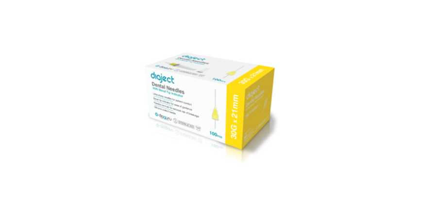 Dental Needle 30G X 21mm Box/100