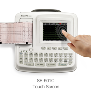 EDAN SE-601 Stand Alone ECG With PDF Reporting And 110mm Printer