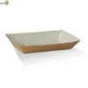 Brown Cardboard Hot Dog Tray - QTY: 250
