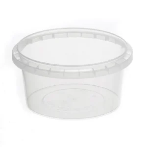 Tamper Evident Food Containers Natural 460ml GENFAC
