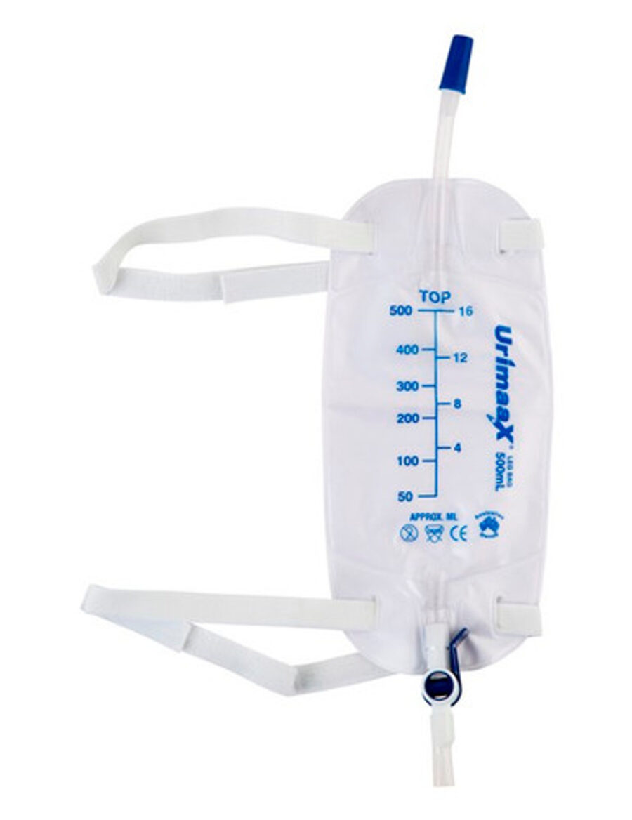 Urimaax Leg Bag Sterile - 500ml 30cm