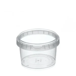 Tamper Evident Food Containers Clear 280ml GENFAC