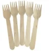 Eco-Friendly Wooden Forks - Biodegradable & Compostable - 16cm Length