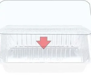 Clear PVC Lids for Containers 7119 and 7219 (500-Pack)