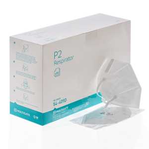 Multigate P2 Respirator, Headloop (Box of 90pcs)