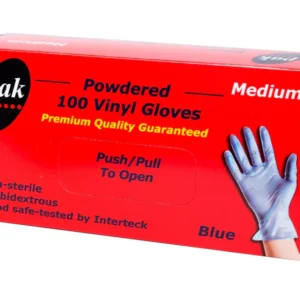 Medium Gloves Vinyl Powdered Box Of 1000