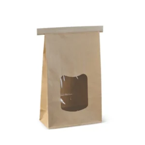 Tin-Tie Bags Large With Window (L x W x G) 242 x 152 x 70
