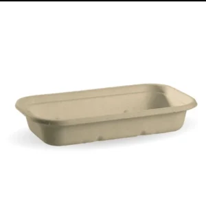 750ml Natural Plant Fibre Takeaway Base (500)