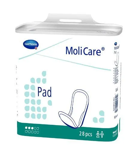 Molicare Pad 3 Drops 335x132mm Unisex 481ml 28's PKT