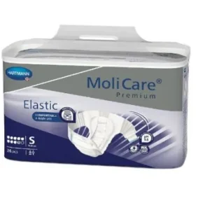 Molicare Premium Elastic 9 D Small Waist 70 90cm Unisex 2546ml