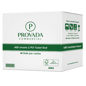 Provada Commercial 400 sheets Toilet Tissue