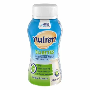 Nutren Diabetic Vanilla 200ml Bottle x 24/Box