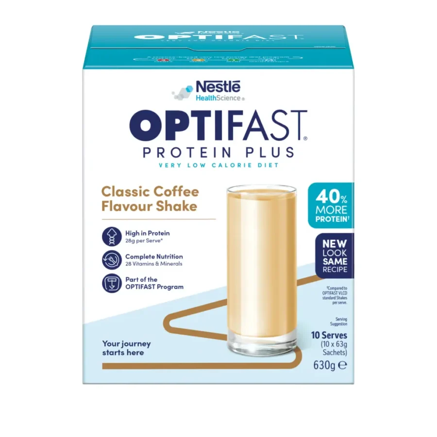 OPTIFAST VLCD Protein Plus Shake Coffee 63g X 10
