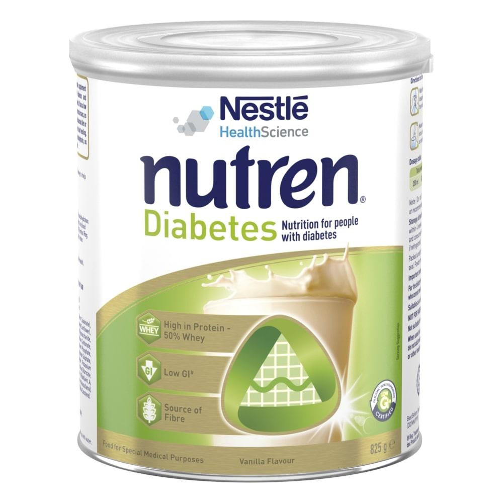 Nutren Diabetes nutritional powder in vanilla flavour supplied in an 825 g tin is formulated to support blood glucose management. Used across hospitals, aged care, and community care, this Nutritional Food Supplement assists diabetes focused nutrition programs. Supplied by Sumac Medical Supplies, it is commonly ordered via Nutritional Supplements Online platforms.