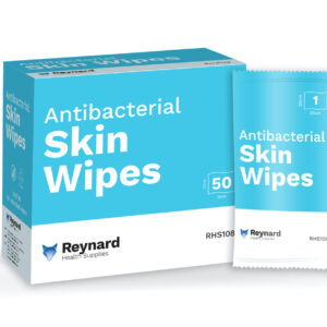 Reynard Antibacterial Skin Wipes 20cm x 20cm - PKT/50