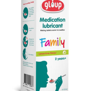 Gloup Medication Lubricant - Lemon Lime Flavour (150ml)
