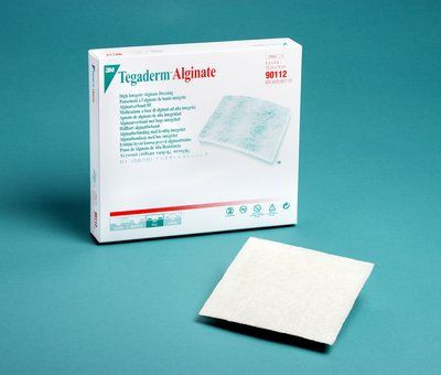 3M Tegaderm High Integrity Alginate Dressing 10 cm x 10 cm - Box of 10