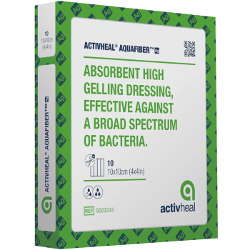 ActivHeal Aquafiber Ag 5 X 5cm, BOX/10