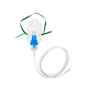 Nebuliser Kit for Adult- Elongated Shape - 10mL Nebuliser Jar - 2.1m Clear Tubing