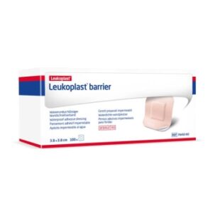 Leukoplast Barrier Dressing Sterile 3.8 Cm X 3.8 Cm Tan Box/100