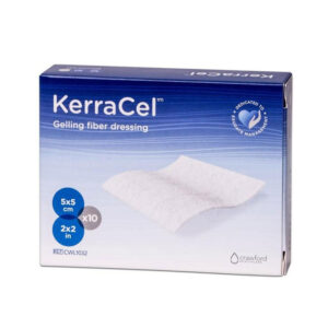 Kerracel Gelling Fiber Dressing 5cm x 5cm - Box of 10