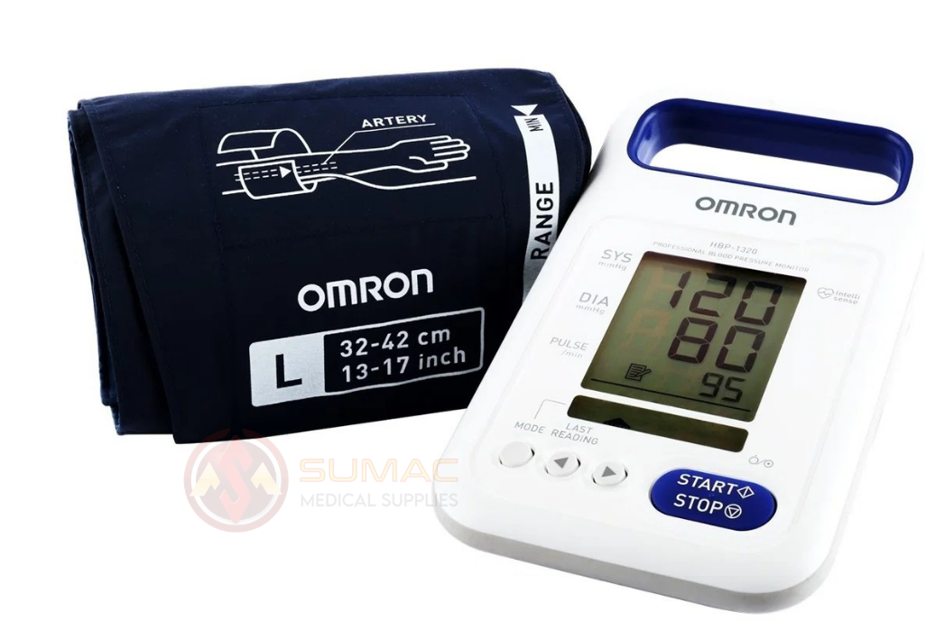 Omron Blood Pressure Monitor HBP-1320 With Medium And Large Cuffs