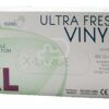 Ultra Fresh Clear Vinyl Disposable Gloves XL (100pcs),  CTN/10
