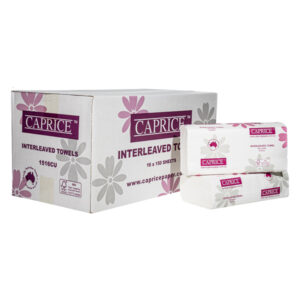 Caprice Economy Interleaved Towel 24cm x 23cm CTN/16