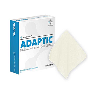 Adaptic Dressing 7.6 x 7.6cm Box/50