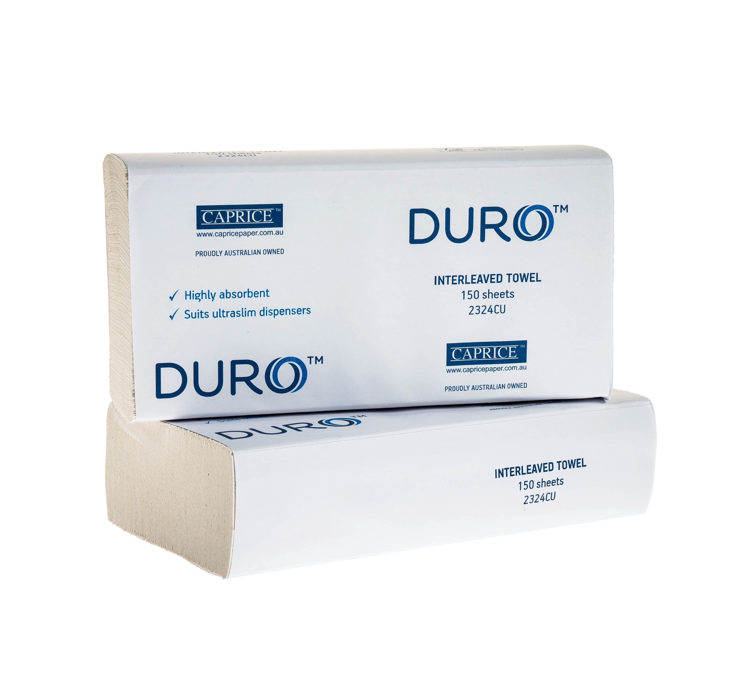 Duro Interleaved Towel 23 x 24cm CTN/16