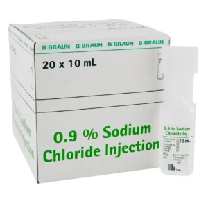 B Braun Sodium Chloride 0.9% for Inj 10ml Amp - BOX/20