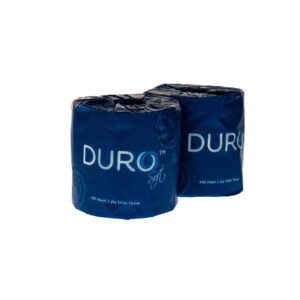 Duro Toilet Roll 2 ply 400 sheet Individually Wrapped CTN/48