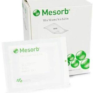 Mölnlycke Mesorb Absorbent Wound Dressing, 10cm x 13cm – Box/50