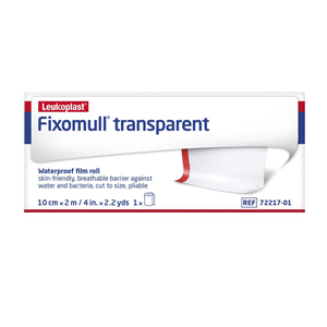 Fixomull Transparent Roll 10cm x 2m - Each