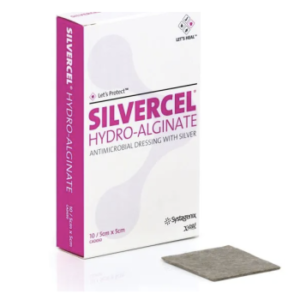 SILVERCEL Hydro-Alginate 5 X 5cm Box/10