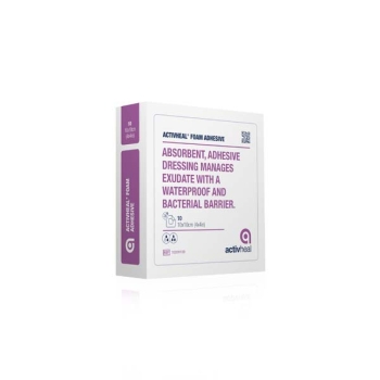 ActivHeal Foam Adhesive 10 X 10cm, Box/10