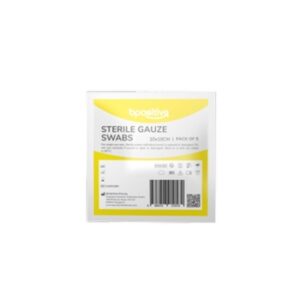 Bpositive Gauze Square 7.5 X 7.5cm Sterile Pkt/5