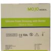 Mojo Silicone Foam Dressing With Border 10x10cm - Box/10