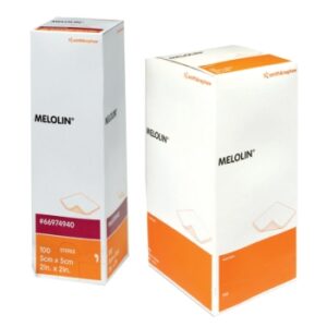 Melolin 5 X 5cm Non-Adhesive Dressing Box/100