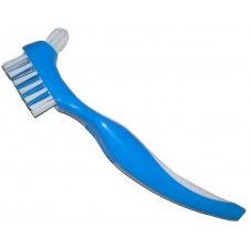 Denture Brush Confident Care Products Blue Each